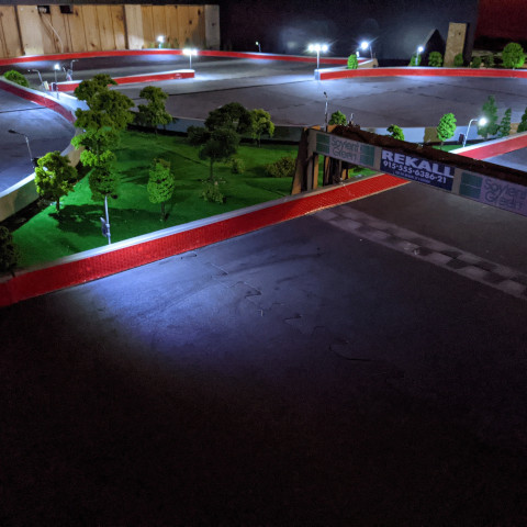 Mini-Z racetrack